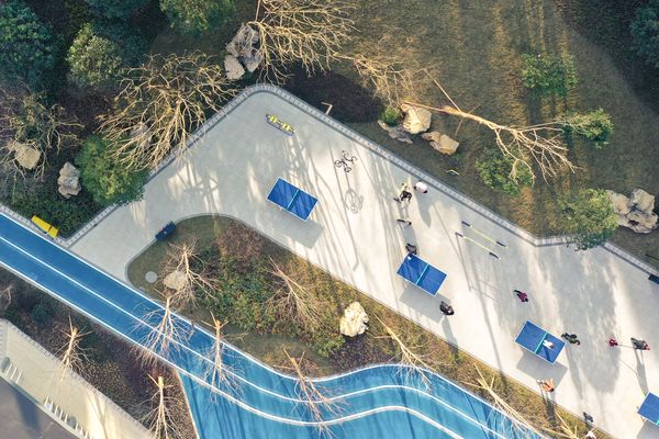 荆州市临江仙生态体育公园焕新升级春节氛围浓厚游乐设施丰富多彩！(图1)