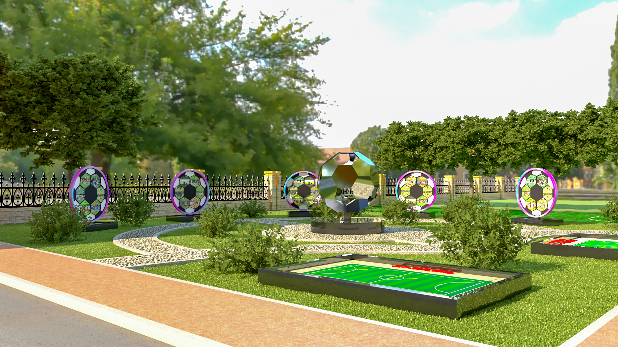 海淀永建体育公园：家门口的全龄友好运动乐园(图1)