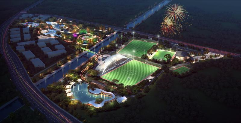 【公益】公益体彩赋能濮阳闲置绿地变身全民生态运动乐园(图1)